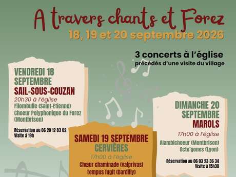 Filombulle et le Choeur Polyphonique du Forez - Festival d'ensembles vocaux amateurs