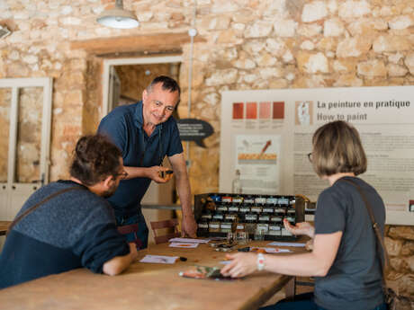 ôkhra - Peinture Moyen-Âge