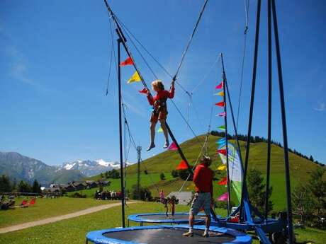 Trampolines à élastiques