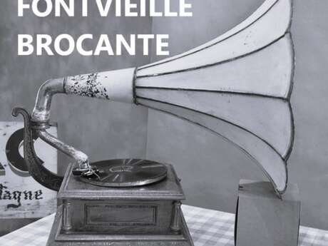 Brocante à Fontvieille