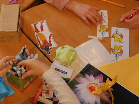 Atelier "Harpocrate dans un lotus"