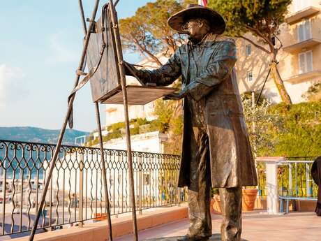 Sculpture « Statue de Winston Churchill » - Paul Rafferty
