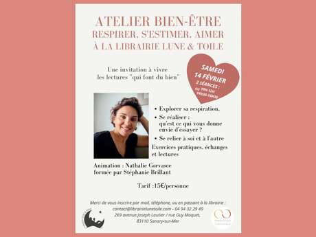 Atelier bien-être "Respirer, s'estimer, aimer"