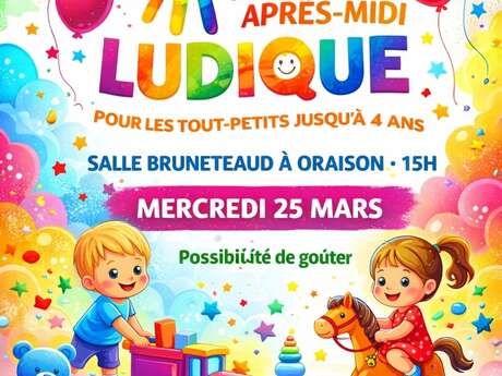 Après midi ludique pour les tout petits