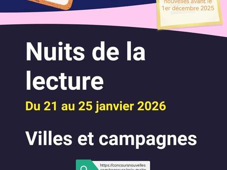 Nuits de la lecture. Concours de nouvelles