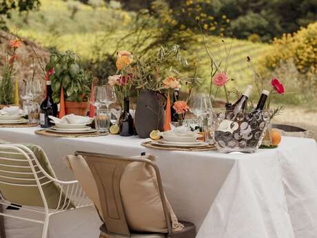 Dinner in the heart of the vineyards - Clos Verquière