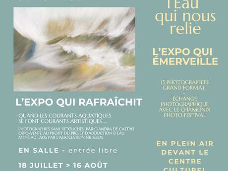 Exposition "Tout un musée dans l'Eau" au Centre Culturel de la Gorge