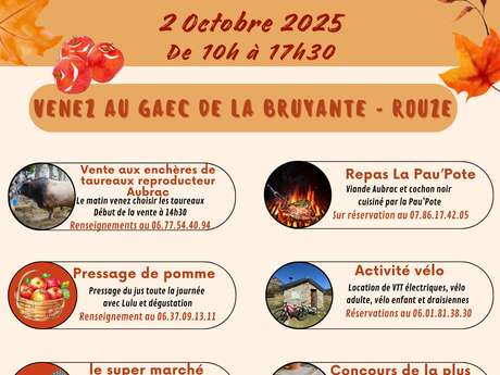 Fête de l'automne en donezan