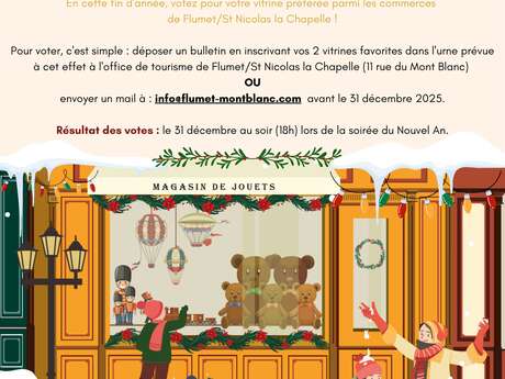 Concours de la plus belle vitrine