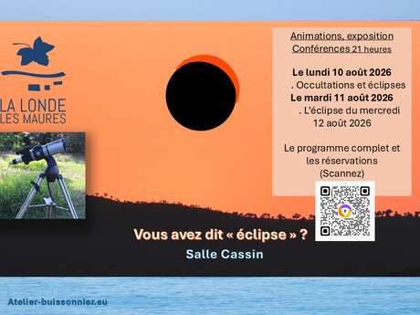 Eclipse events with Atelier Buissonier