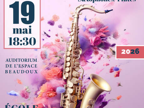 Master Class de Beaudoux et mini-concerts - Formation musicale, saxophone et flûte