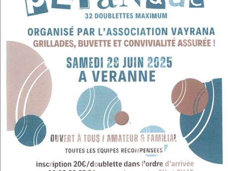 Concours de pétanque