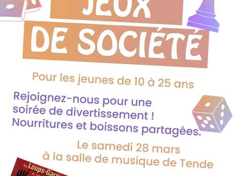 Board games evening - Graines de vie