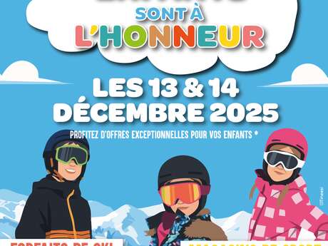 Opération "Vos enfants sont à l'honneur"