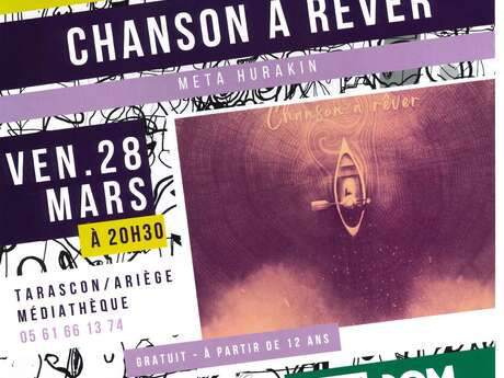 Espectáculo: "Chanson à rêver" (Canción para soñar)