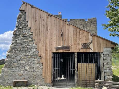 Démonstration à la Forge dans le Fort de Seyne