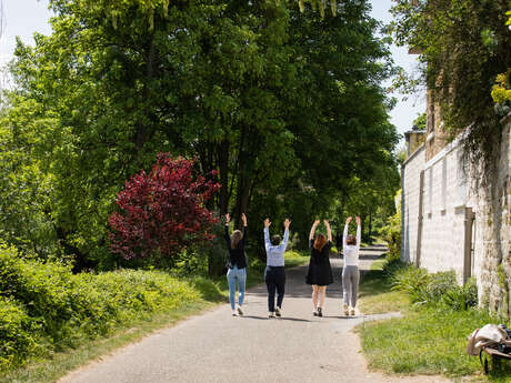 Marche et méditation en bord de Seine
