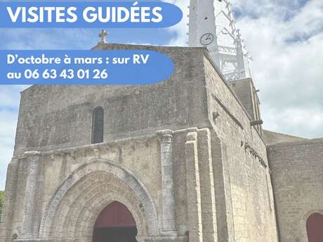 Visita guiada de la iglesia de Ars-en-Ré