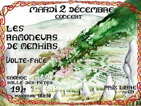 Concert : les ramoneurs de menhirs & volte face