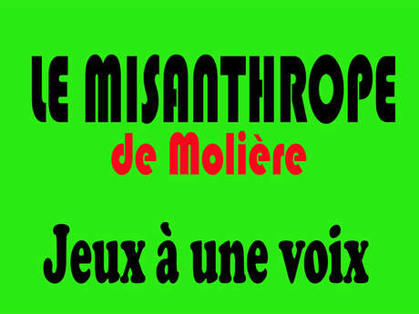 Le Misanthrope de Molière