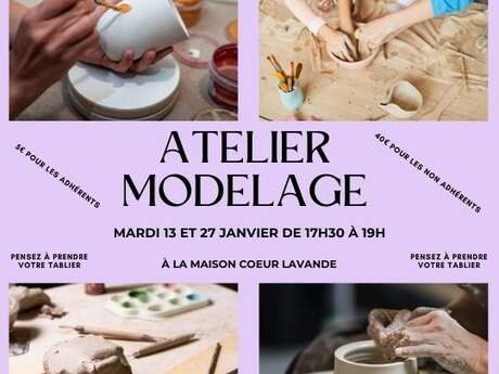 Cœur Lavande - Atelier modelage