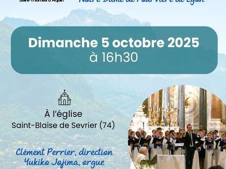 Concert exceptionnel des Petits Chanteurs de la Maîtrise de la Basilique Notre Dame de Fourvières