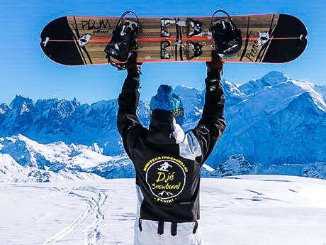 Cours collectifs et particuliers de snowboard enfants ou adulltes