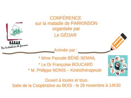 Conférence sur la maladie de Parkinson