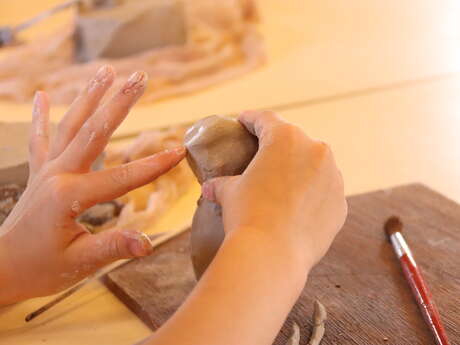 Poterie en famille
