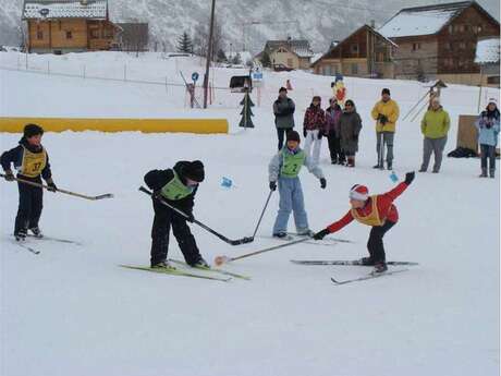 Match de ski hockey