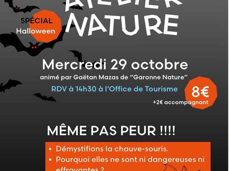 Atelier Nature "Même pas peur!!"