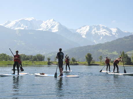 Supervised Stand-Up Paddle Outing - Lake and Arve descent