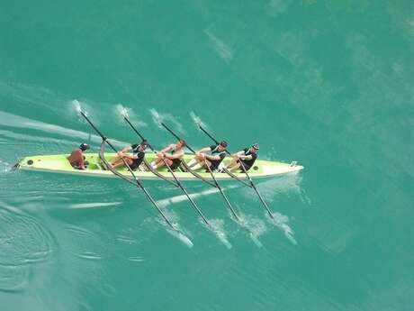 Stage d'été au club d'aviron de Saint-Cassien