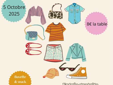 Vide dressing, Bourse aux jouets et petits objets  - Association Nounou & Bout'choux