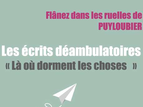 Ecrits déambulatoires