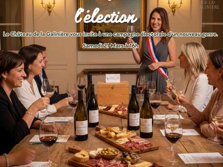 Les vins se présentent à l'élection au Château de la Galinière