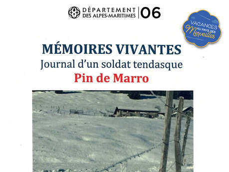 Mémoires vivantes - Le journal d'un soldat tendasque, Pin de Marro