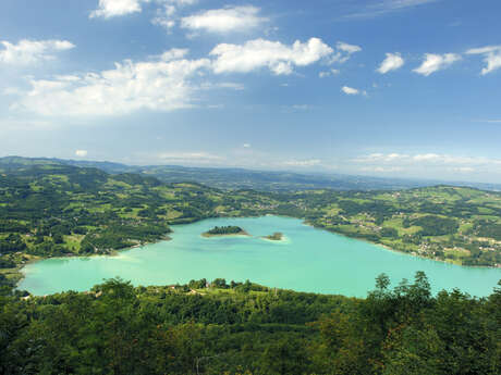 The balconies of Lake Aiguebelette