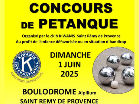 Concours de pétanque