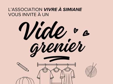 Vide grenier à Simiane-la-Rotonde