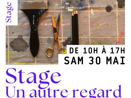 Stage d'Arts plastiques "Un autre regard" animé par Mélanie Gabu