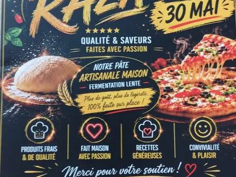 Pizzéria RAZA et rôtisserie