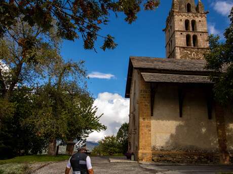 The balconies of Saint-André d'Embrun