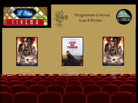 Programme Cinéma de L'Eden