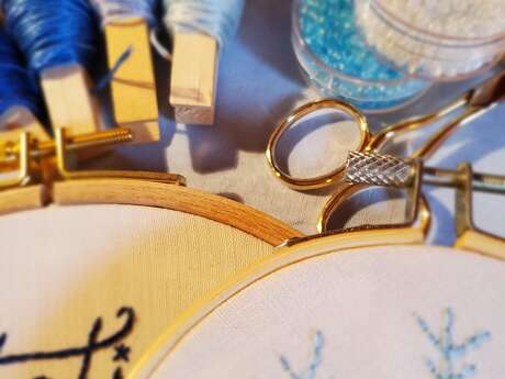Cours de broderie - Atelier Saint Michel