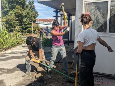 Ateliers - Le Quadriathlon du Jardin -Alice et Faustine
