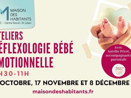 Atelier Réflexologie bébé émotionnelle