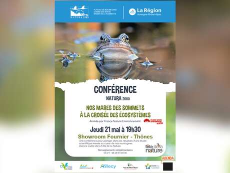 Fête de la Nature : conférence "mare des sommets : à la croisée des écosystèmes"