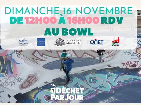 Grand nettoyage au Bowl de l'escale Borély