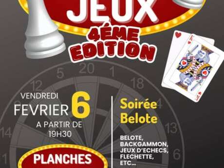 Soirée jeux, 4éme édition